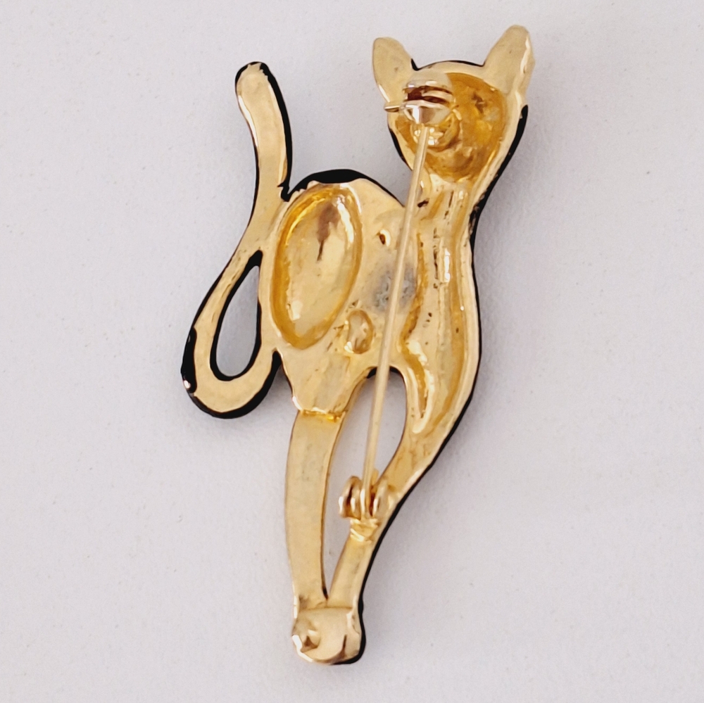 🚫SOLD🚫 Vintage cat brooch - Picture 5 of 6